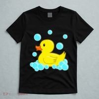 Cute Yellow Duck Duckie Bath Toys Rubber Ducky T-Shirt thumb 5