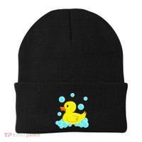 Cute Yellow Duck Duckie Bath Toys Rubber Ducky Beanie thumb 0