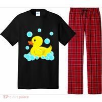 Cute Yellow Duck Duckie Bath Toys Rubber Ducky Pajama Set thumb 0