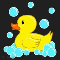 Cute Yellow Duck Duckie Bath Toys Rubber Ducky Tumbler thumb 3