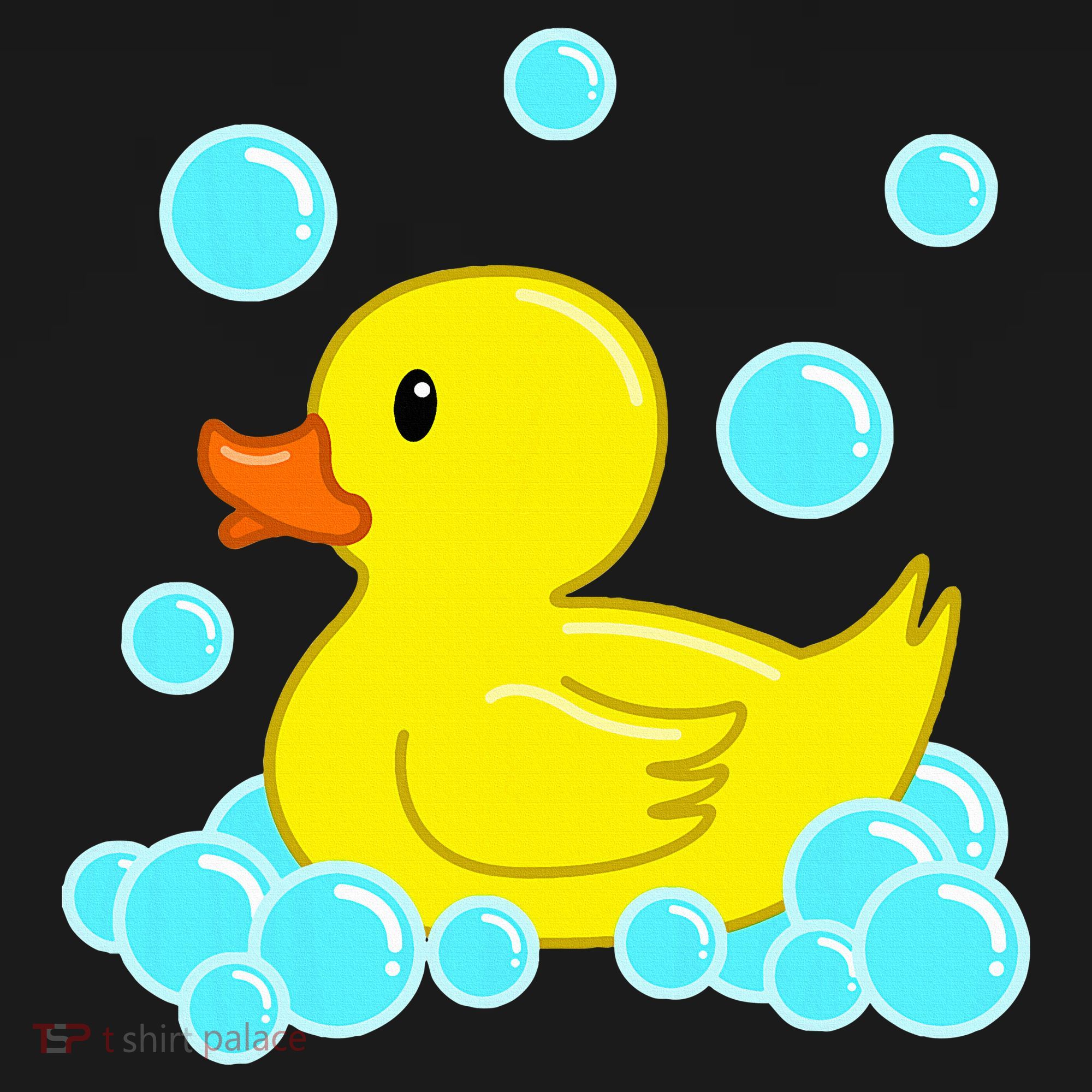 Cute Yellow Duck Duckie Bath Toys Rubber Ducky Women's Tank Top