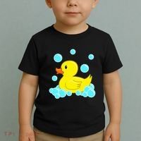 Cute Yellow Duck Duckie Bath Toys Rubber Ducky Toddler T-Shirt thumb 2