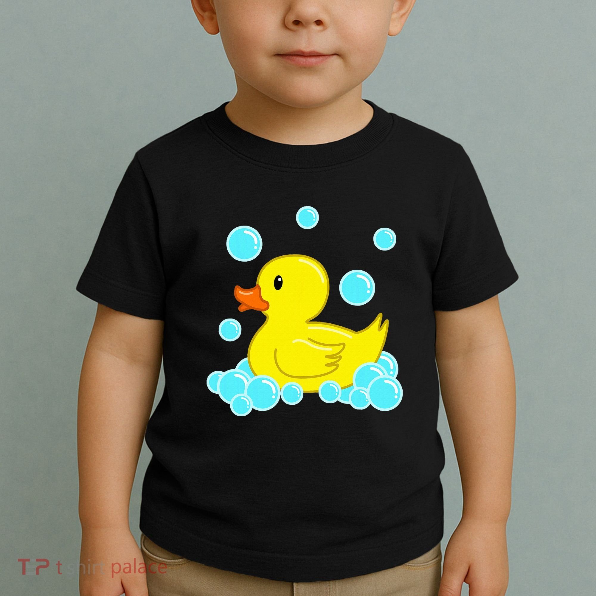 Cute Yellow Duck Duckie Bath Toys Rubber Ducky Toddler T-Shirt
