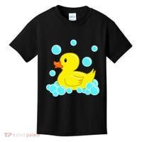 Cute Yellow Duck Duckie Bath Toys Rubber Ducky Kids T-Shirt thumb 0