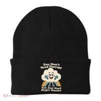 Cloud You Don't Need Therapy You Just Need Bigger Muscles  Beanie thumb 0