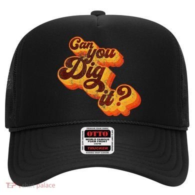 Can You Dig It Vintage Retro 70s Hat