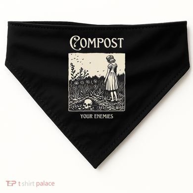 Compost Your Enemies USA-Made Doggie Bandana