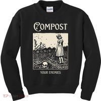 Compost Your Enemies Kids Sweatshirt thumb 0