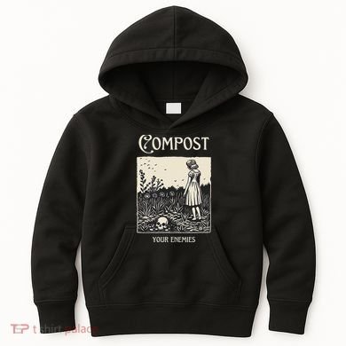 Compost Your Enemies Kids Hoodie