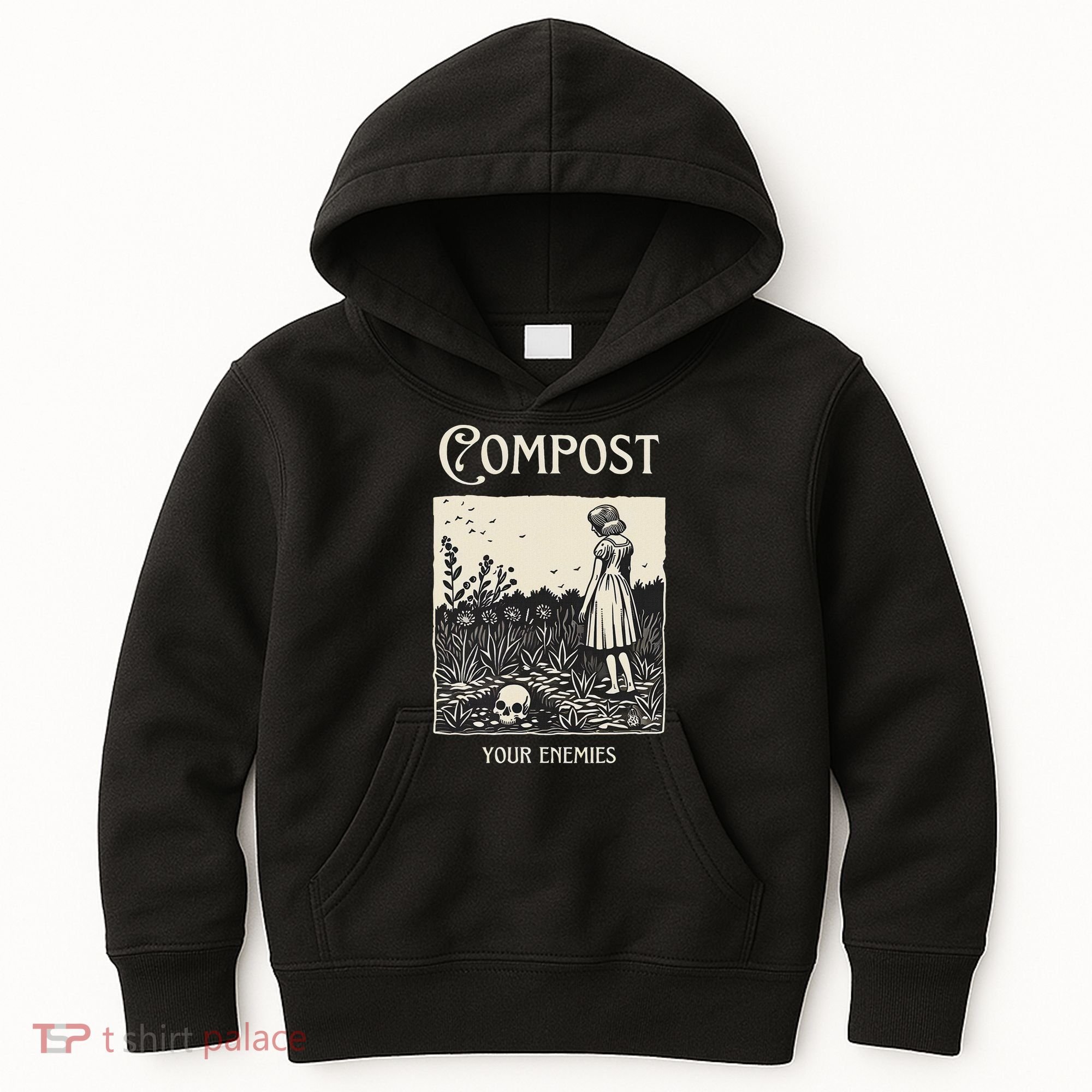 Compost Your Enemies Kids Hoodie