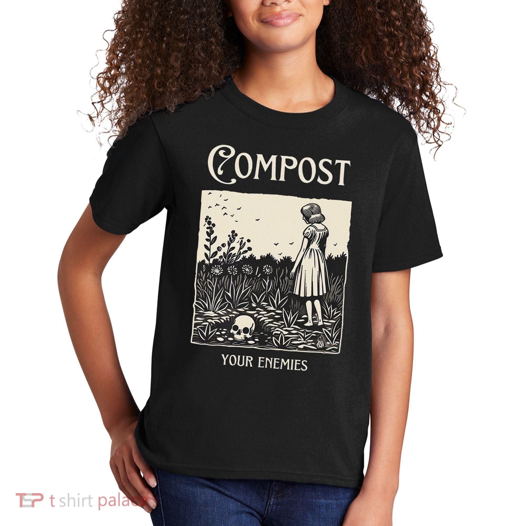 Compost Your Enemies Kids T-Shirt