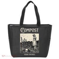 Compost Your Enemies Tote Bag thumb 0