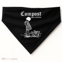 Compost Your Enemies USA-Made Doggie Bandana thumb 0