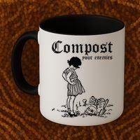 Compost Your Enemies Coffee Mug thumb 2