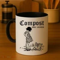 Compost Your Enemies Coffee Mug thumb 4