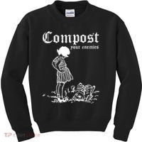 Compost Your Enemies Kids Sweatshirt thumb 0