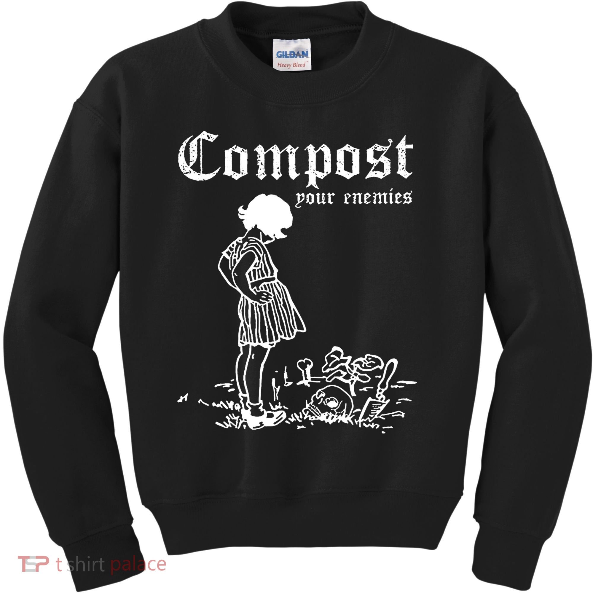 Compost Your Enemies Kids Sweatshirt