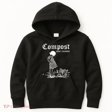 Compost Your Enemies Kids Hoodie