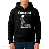 Compost Your Enemies Kids Hoodie thumb 4