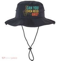 Can You Even Reed Bro Funny Saxophone Player Bucket Hat thumb 0
