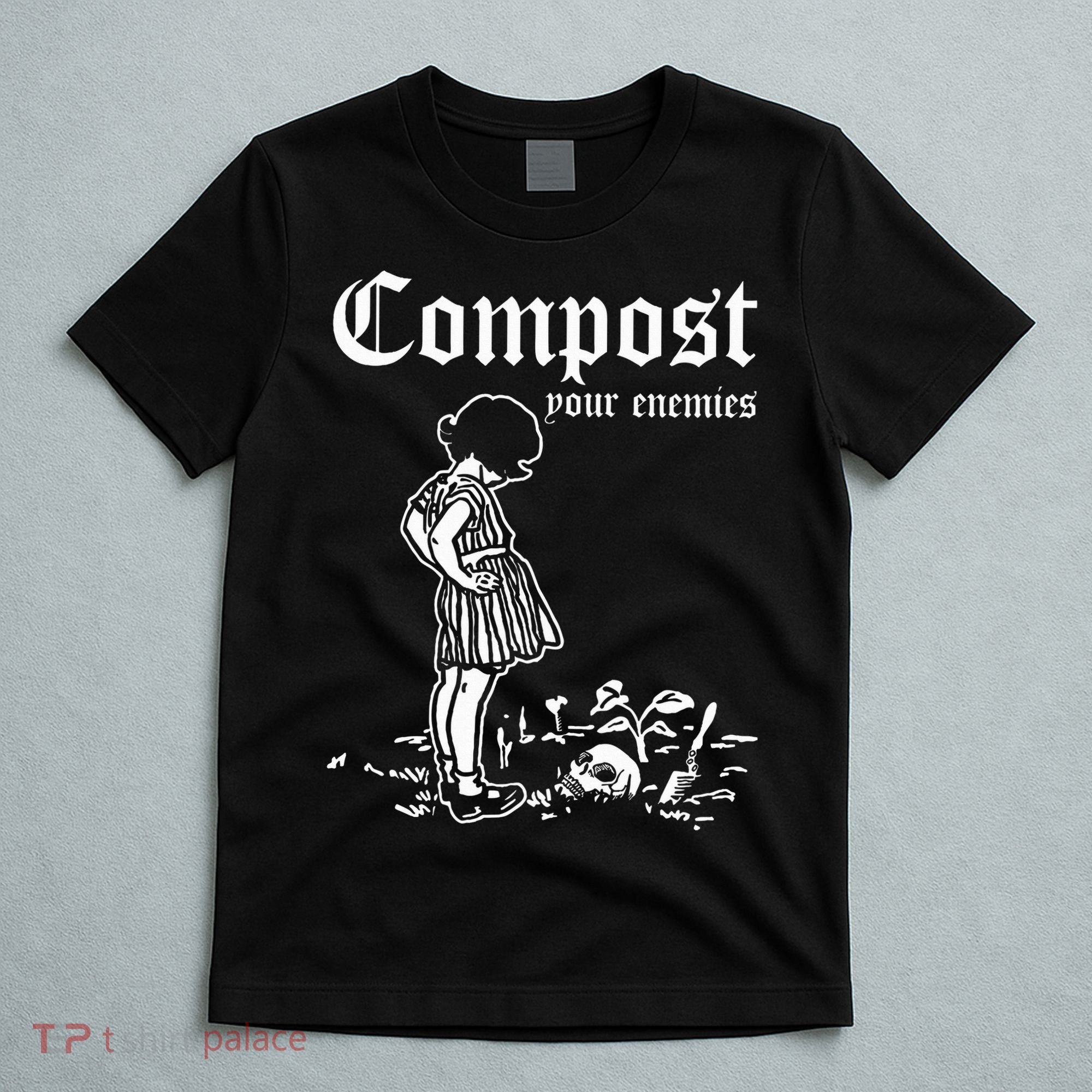 Compost Your Enemies Vintage Dark T-Shirt