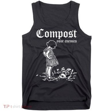 Compost Your Enemies Vintage Dark Tank Top