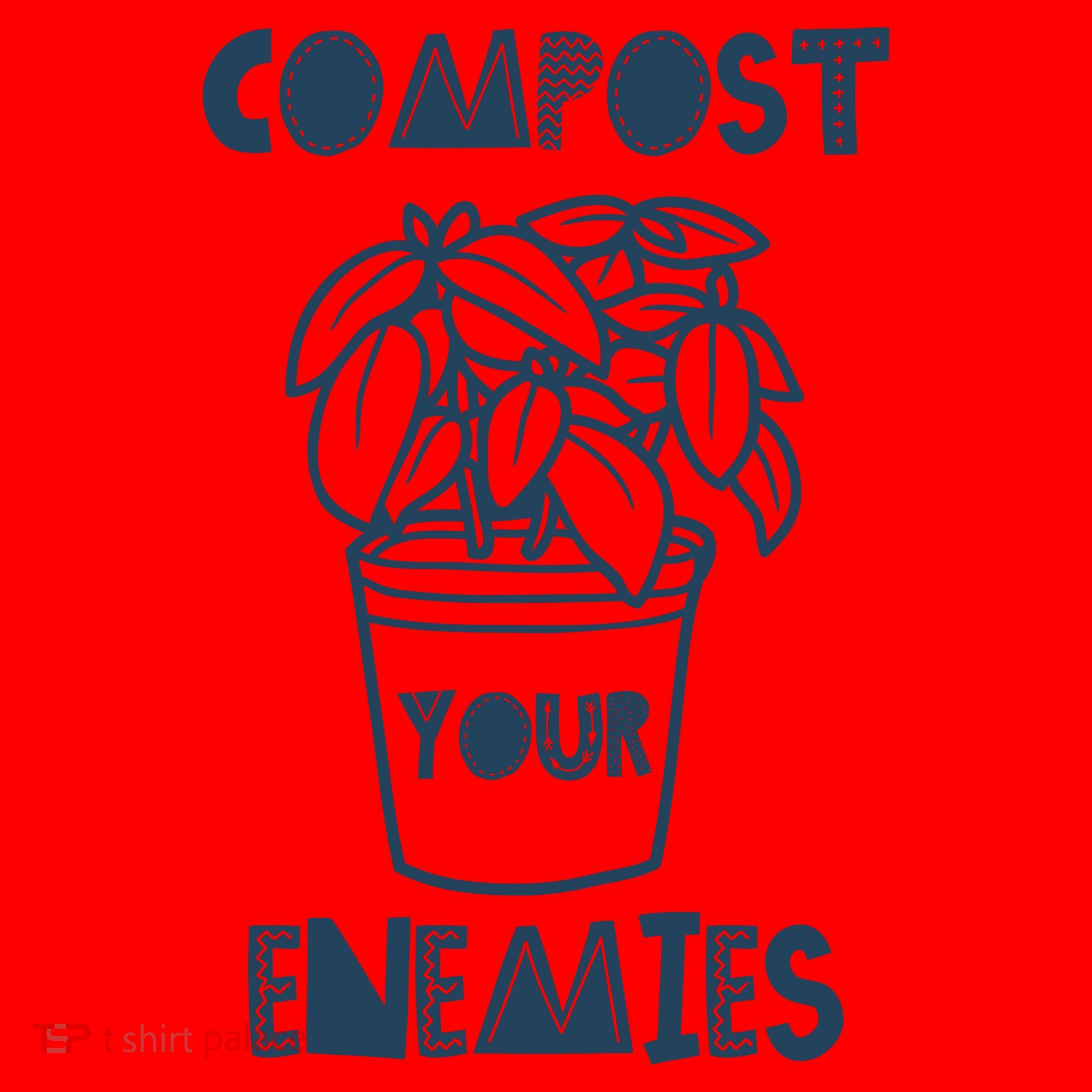 Compost Your Enemies Santa Hat