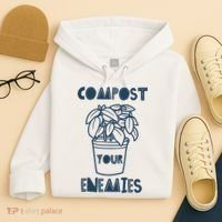 Compost Your Enemies Hoodie thumb 4