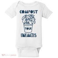 Compost Your Enemies Baby Bodysuit thumb 0