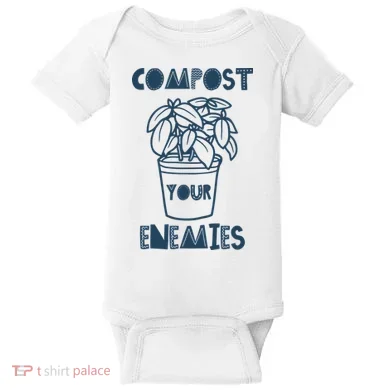 Compost Your Enemies Baby Bodysuit
