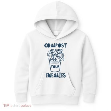 Compost Your Enemies Kids Hoodie