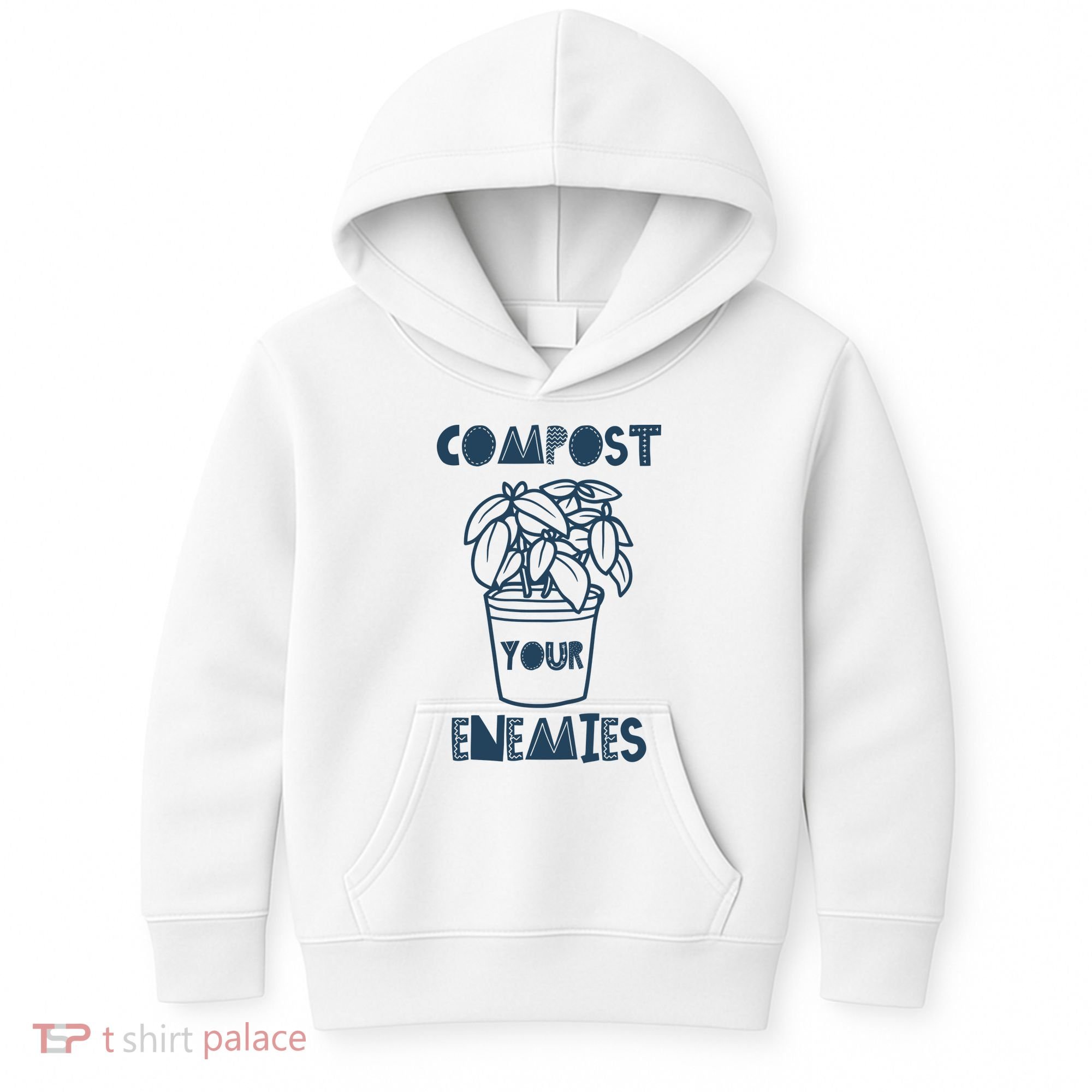 Compost Your Enemies Kids Hoodie