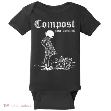 Compost Your Enemies Baby Bodysuit