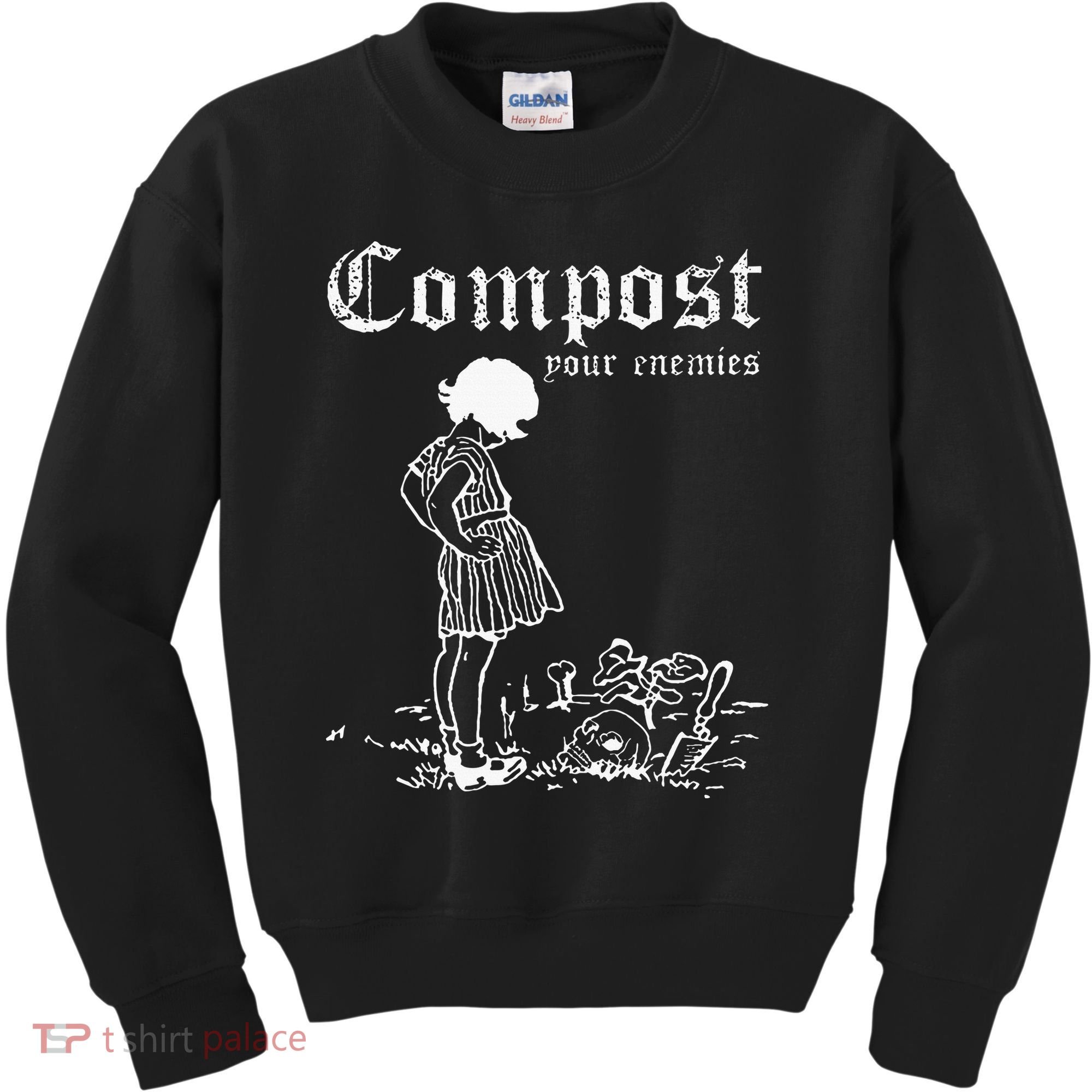 Compost Your Enemies Kids Sweatshirt