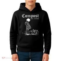 Compost Your Enemies Kids Hoodie thumb 4