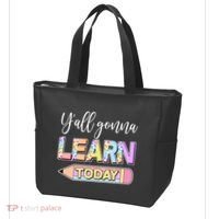 Cute Yall Gonna Learn Today Tote Bag thumb 3
