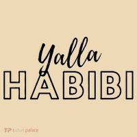 Cool Yalla Habibi Arabic Writing Tote Bag thumb 4