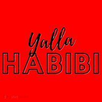 Cool Yalla Habibi Arabic Writing Santa Hat thumb 1