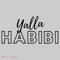 Cool Yalla Habibi Arabic Writing Tie-Dye T-Shirt thumb 2