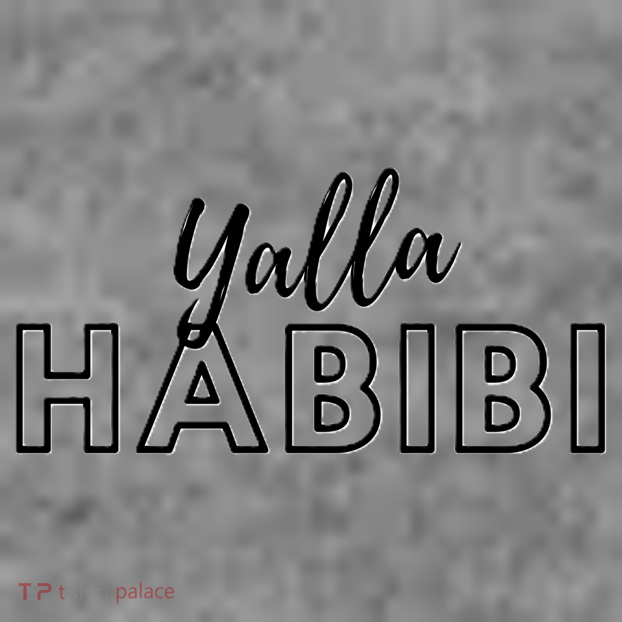Cool Yalla Habibi Arabic Writing Toddler Hoodie
