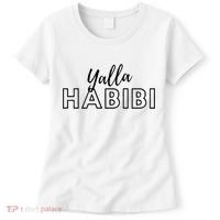 Cool Yalla Habibi Arabic Writing Women's T-Shirt thumb 0