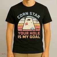 Cornstar Your Hole Is My Goal Cornhole Team T-Shirt thumb 3