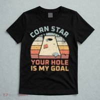Cornstar Your Hole Is My Goal Cornhole Team T-Shirt thumb 5