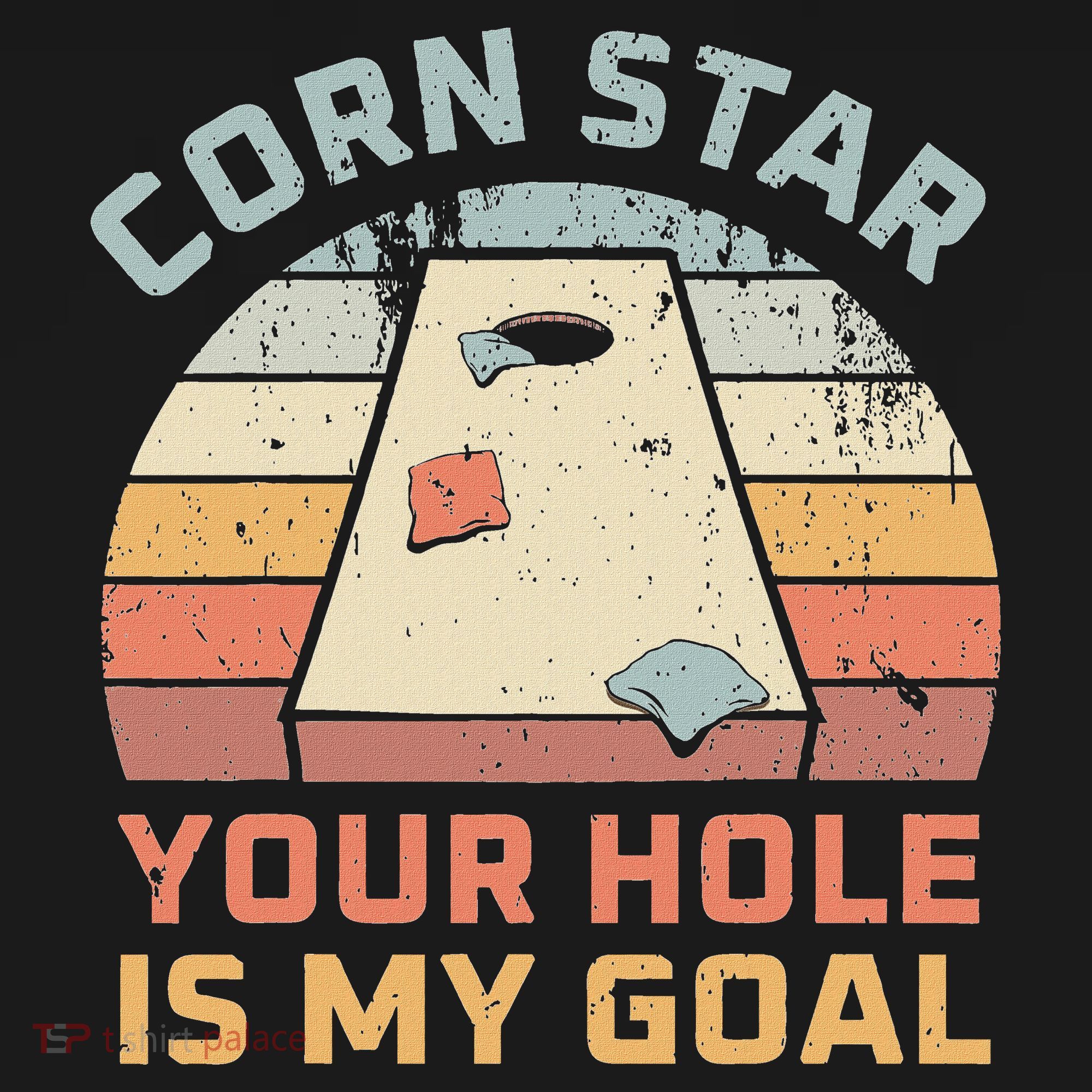 Cornstar Your Hole Is My Goal Cornhole Team Pajama Set