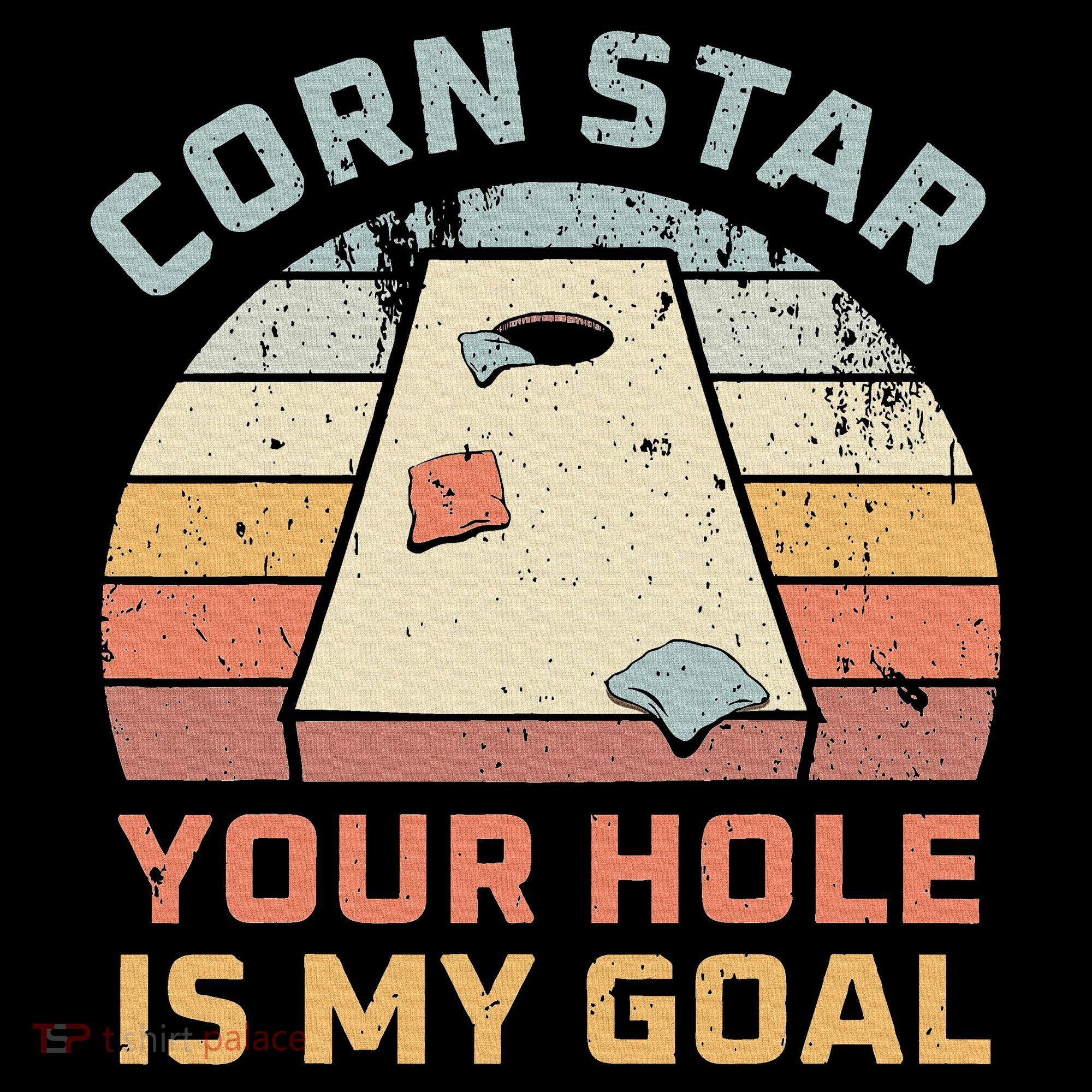 Cornstar Your Hole Is My Goal Cornhole Team Mousepad