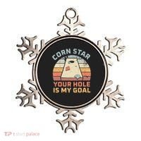 Cornstar Your Hole Is My Goal Cornhole Team Ornament thumb 0