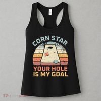 Cornstar Your Hole Is My Goal Cornhole Team Women's Tank Top thumb 3