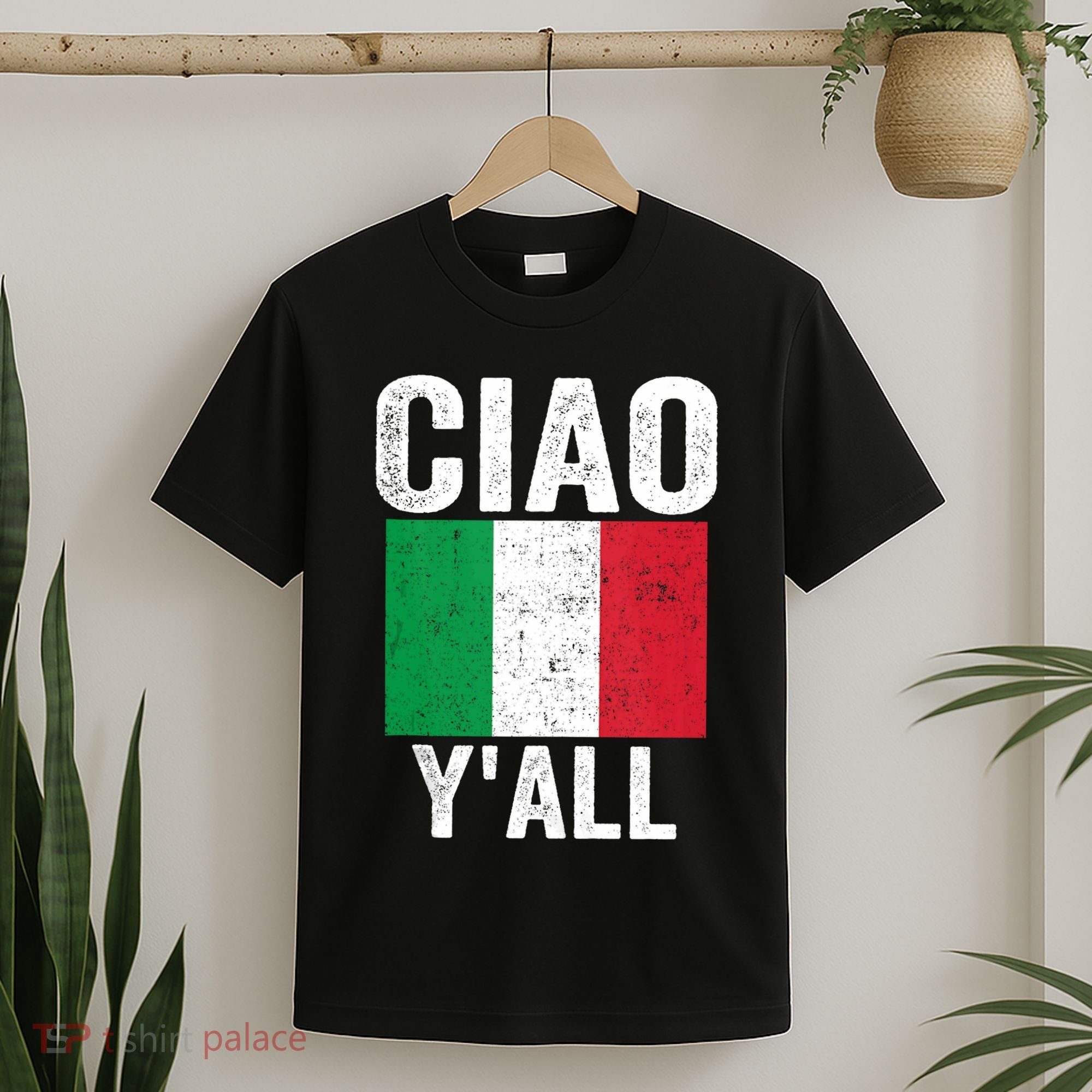 Ciao YAll Italian Slang Italian Saying T-Shirt
