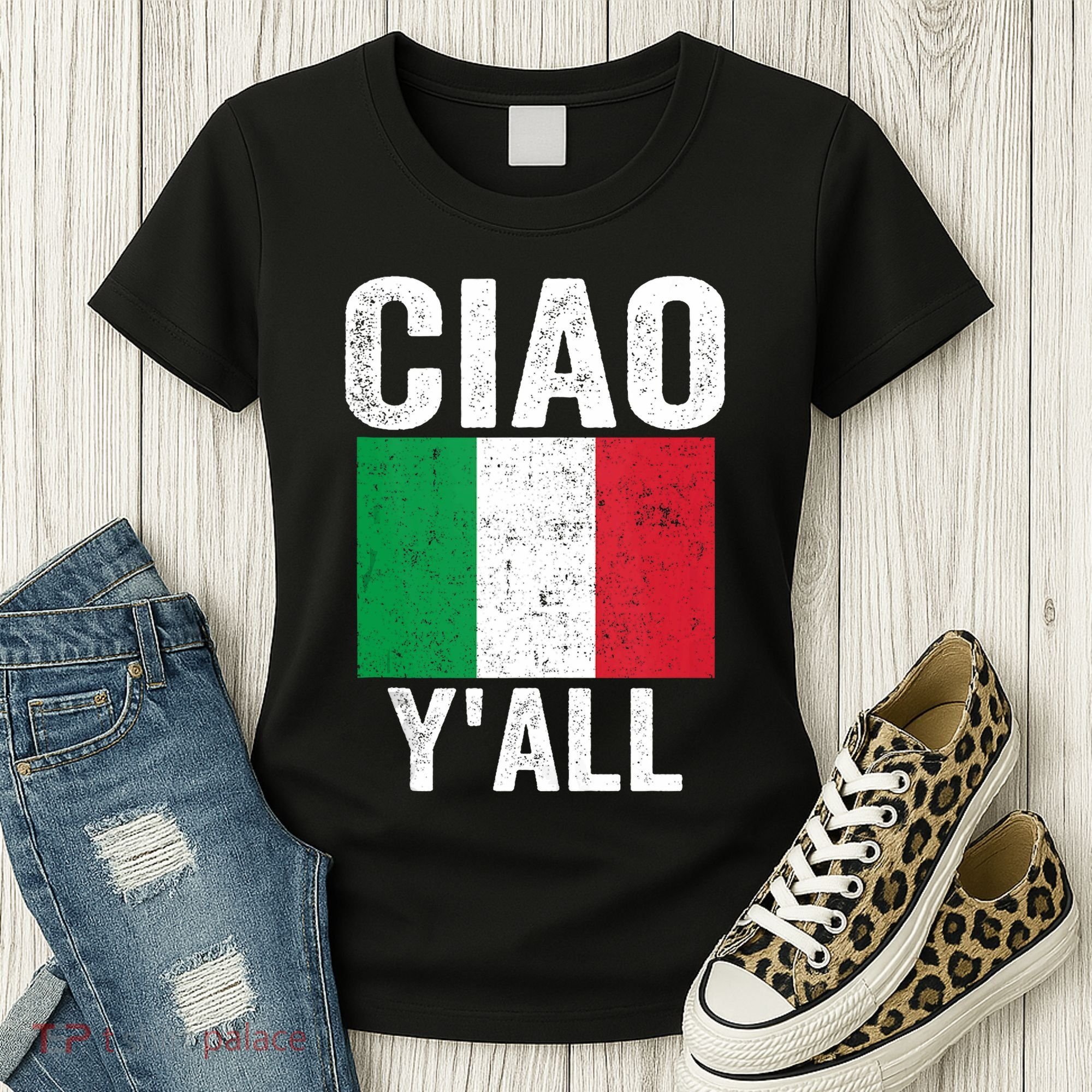 Ciao YAll Italian Slang Italian Saying Women's T-Shirt