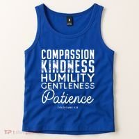 Clothe Yourselves In Compassion Kindness And More Meaningful Gift Tank Top thumb 2